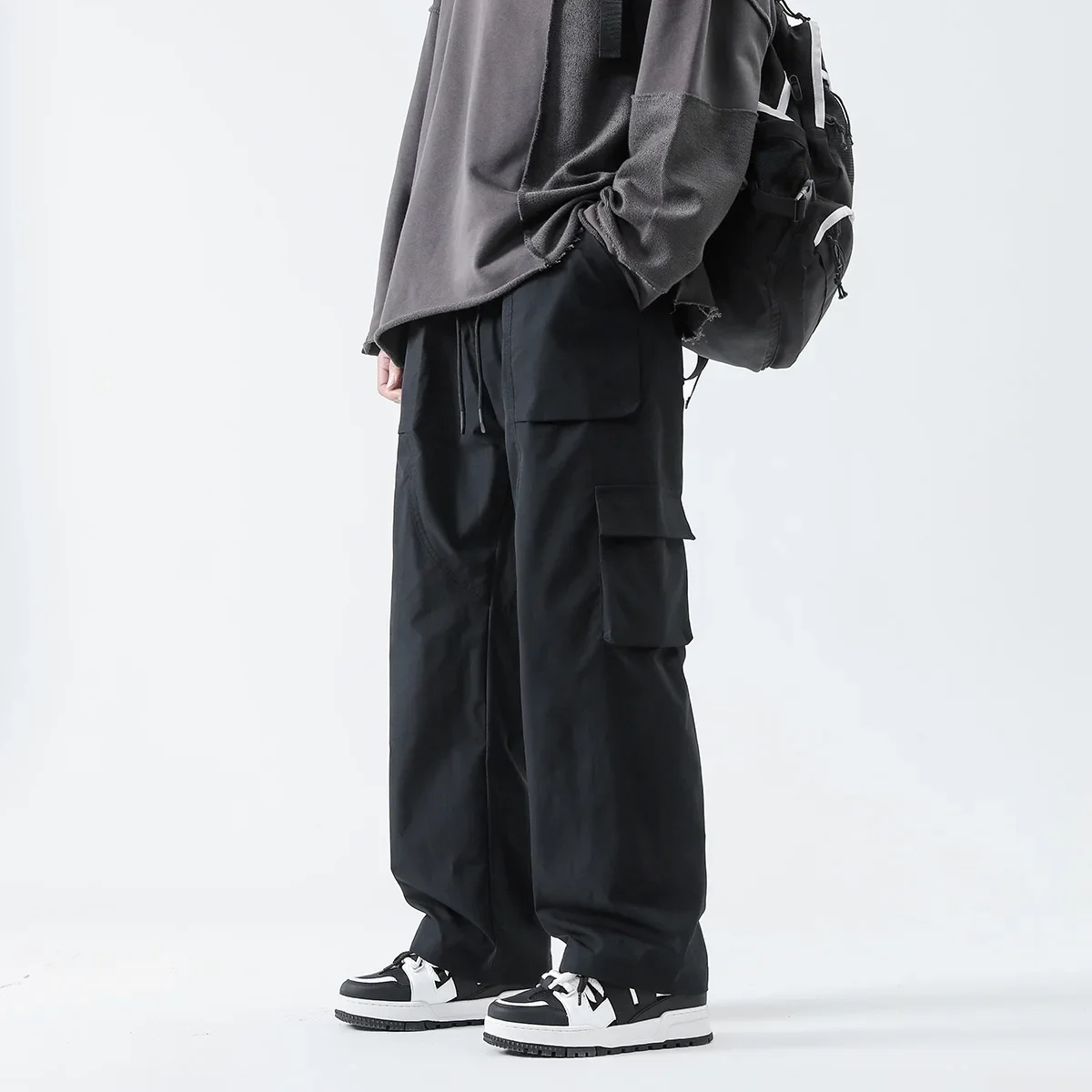 Streetwear Brand - Streetwear Hip Hop Joggers Cargo Pants