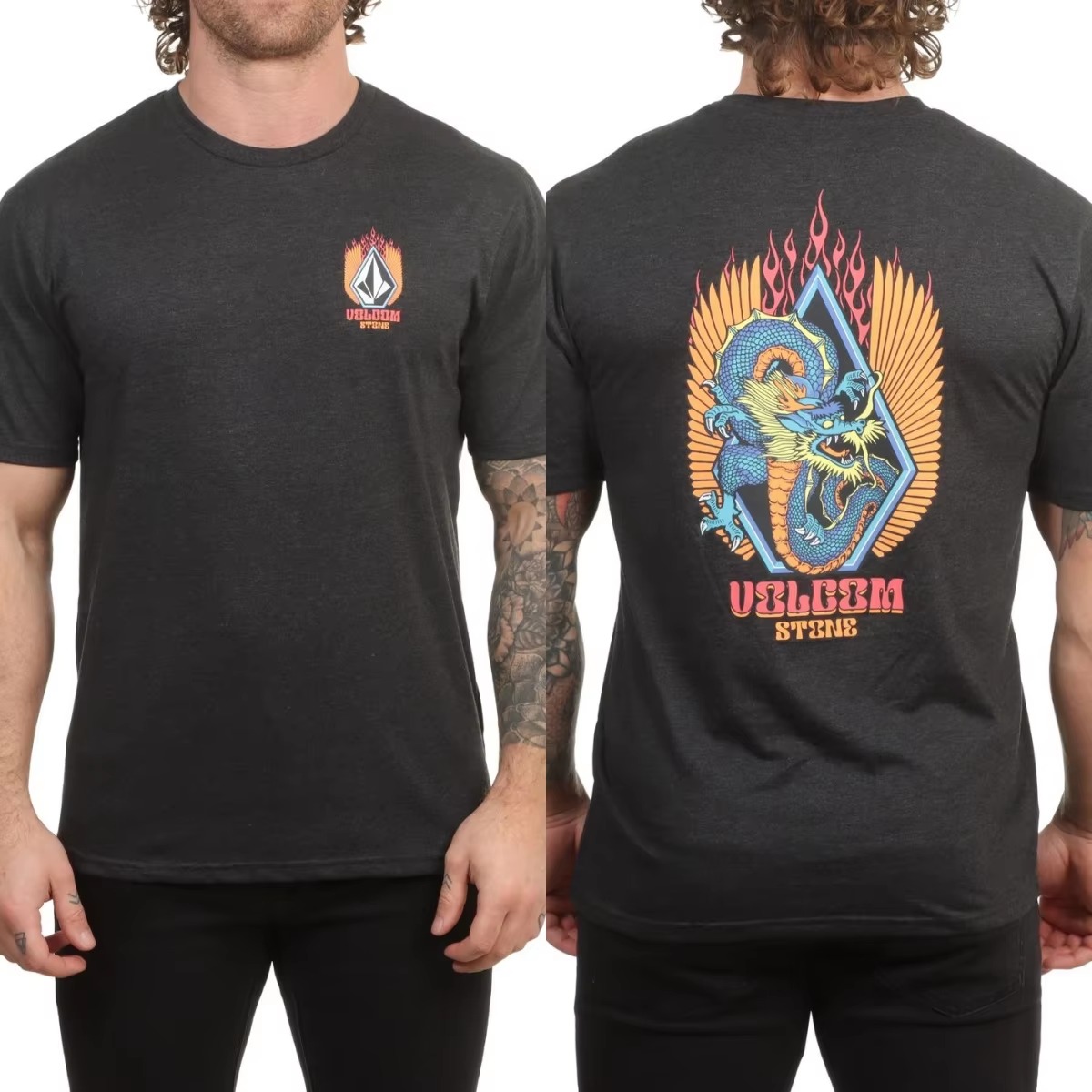 Draggin Stone Volcom Skateboar - Streetwear Brand Stoned & Co recension och pris