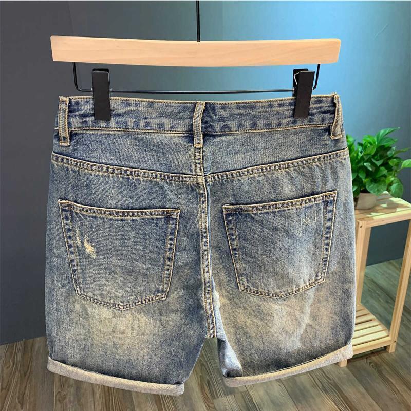 High Street Ripped Denim Short - Streetwear Brand Shorts recension och pris