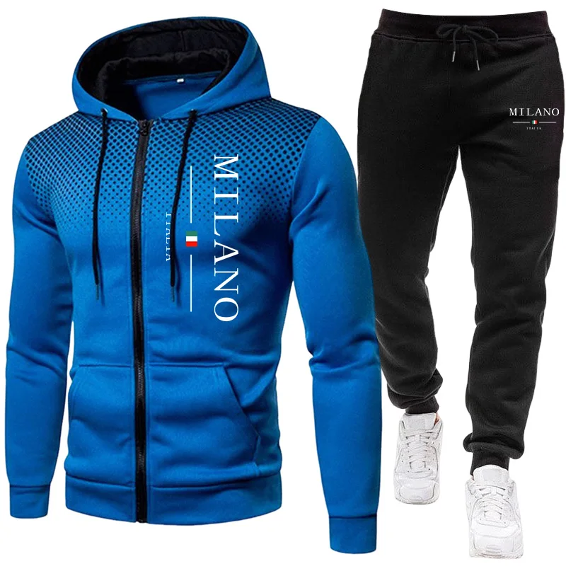 New Men's Jacket Tracksuit Cas - Streetwear Zipper recension och pris