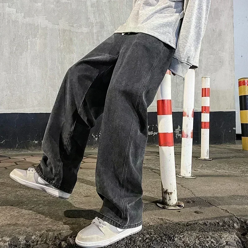 New Streetwear Loose Jeans Men - Streetwear Clothing Brand recension och pris