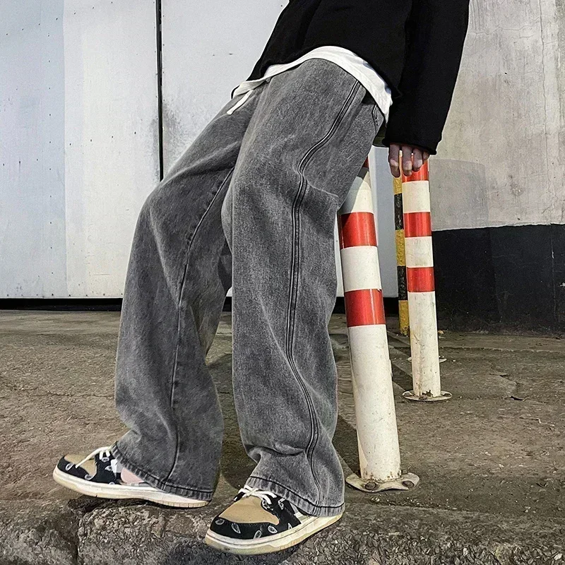 New Streetwear Loose Jeans Men - Streetwear Clothing Brand recension och pris
