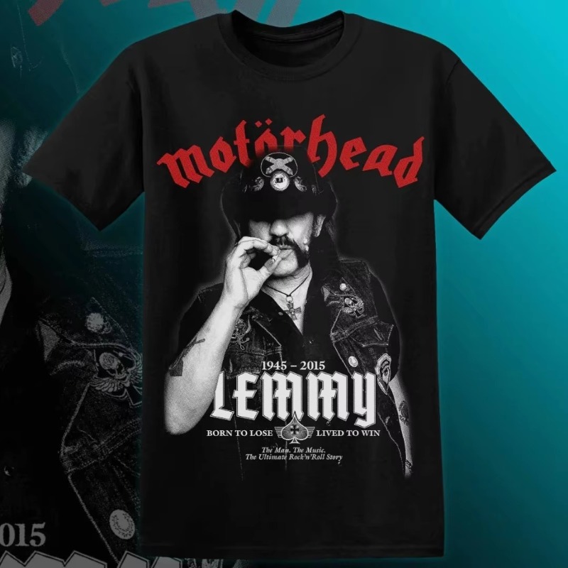 MOTÖRHEAD LEMMY T-Shirt Men Wo - Streetwear Clothing Brand recension och pris