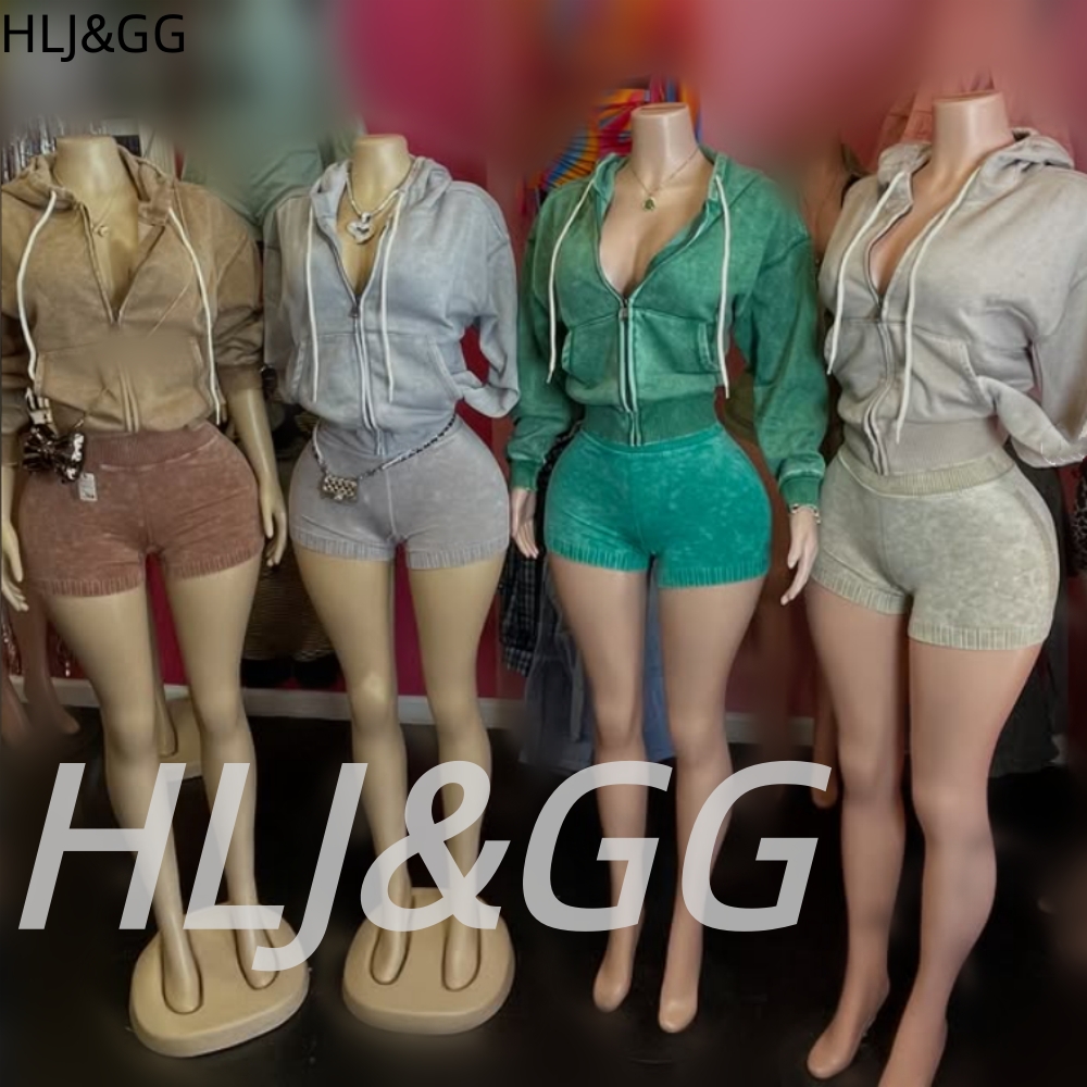 HLJ&GG High Quality Washed Cas - Streetwear Brand Shorts recension och pris