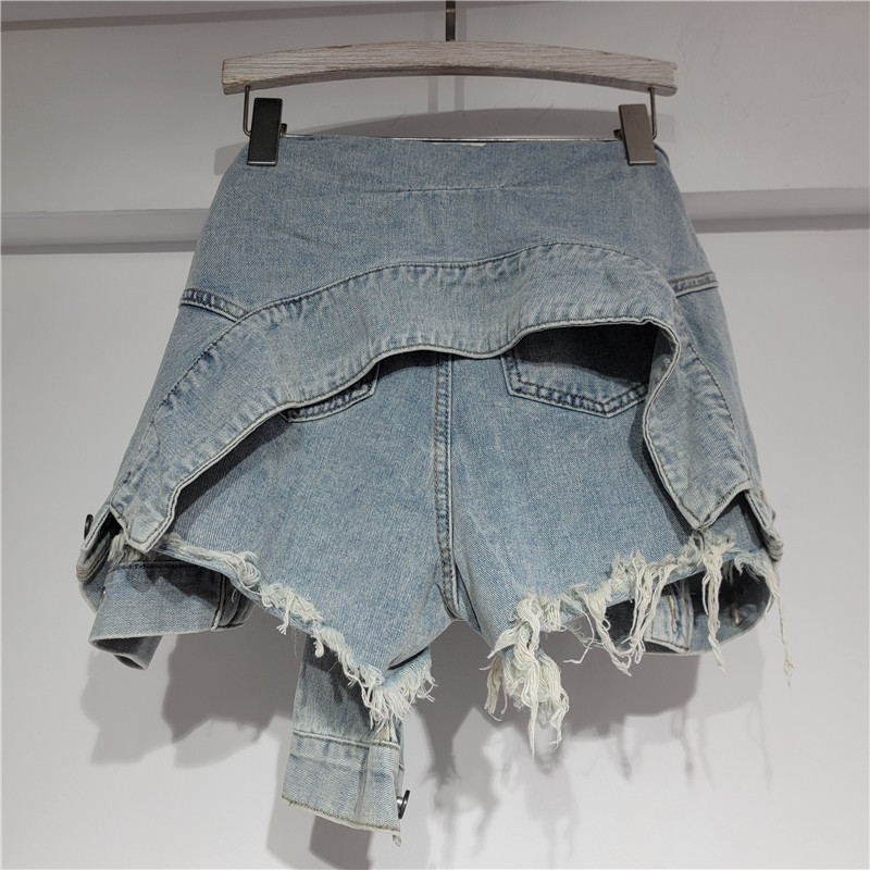 Denim Shorts Women Jeans Vinta - Streetwear Brand Shorts recension och pris