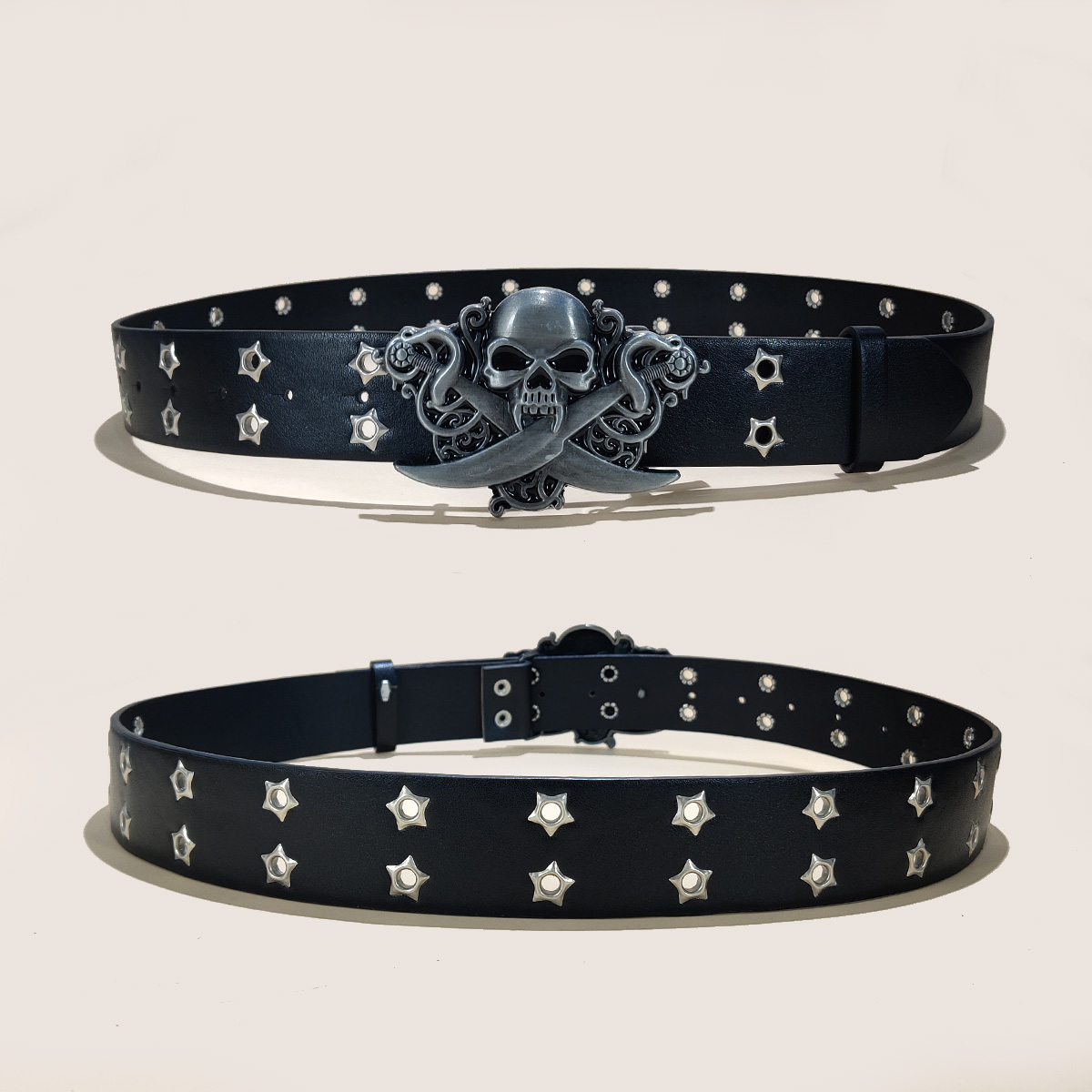 Gothic Men's Belts High-end Lu - Streetwear Brand Belts recension och pris