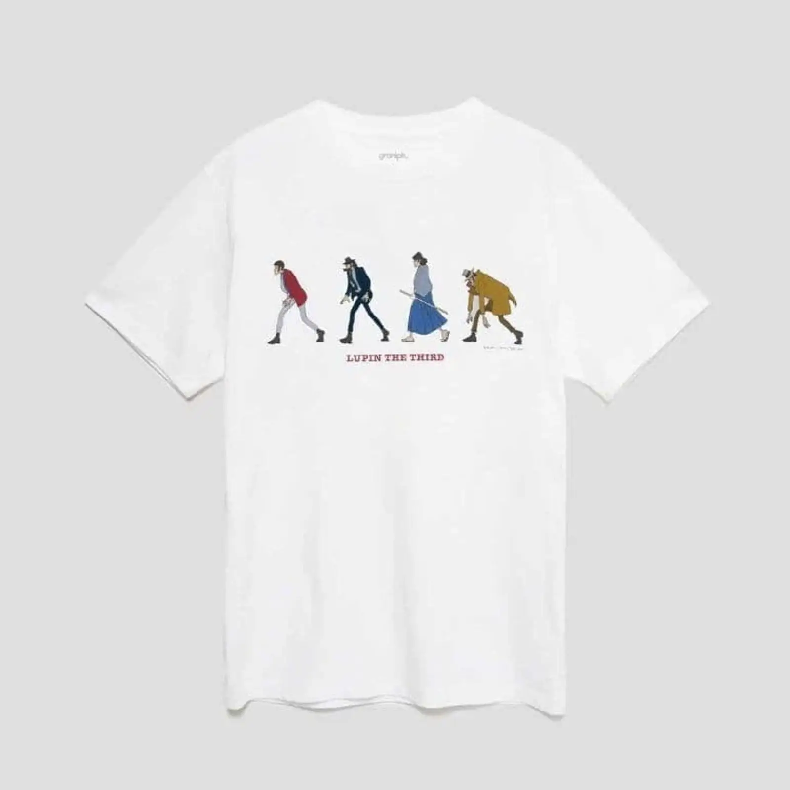 Graniph Lupin III T Shirt Größ - Streetwear Clothing Brand recension och pris